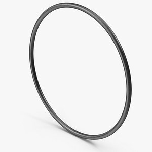 3D model Round Frame