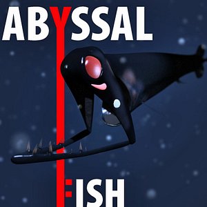 stoplights loosejaw - fish 3d model