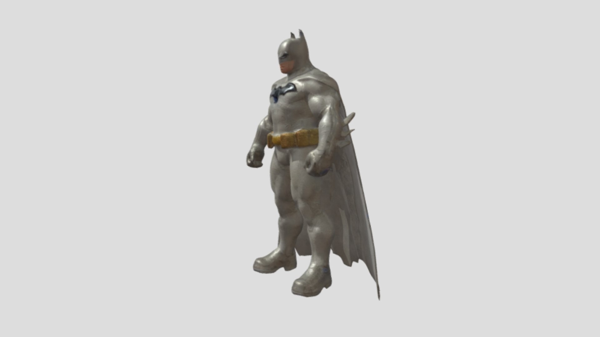 Batman Metallic 3d Model Model - TurboSquid 2309766