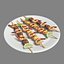 Fish Skewers 3D model