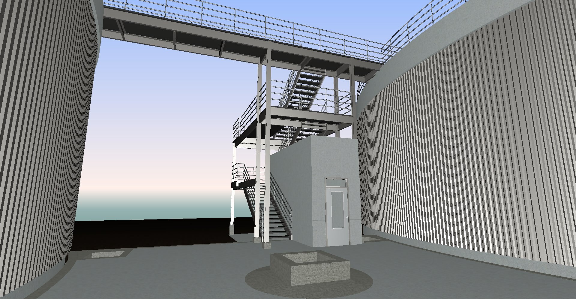 Waste Treatment 3d Rvt