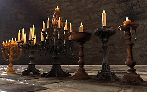 3D Candle Pack