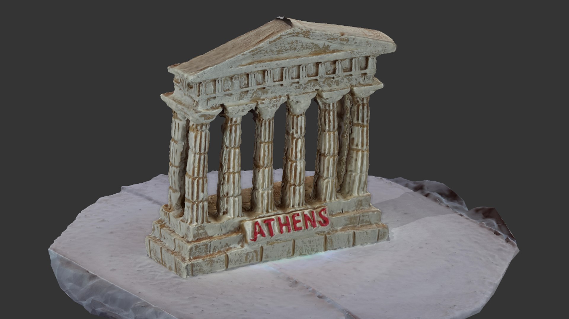 Athens Greece The Parthenon 3D - TurboSquid 2135353