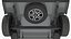 Gray Fiat Ducato Small Van 2025 Rigged for Maya
