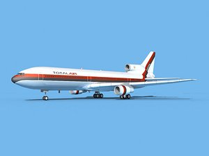 lockheed l-1011-10 air 3D model