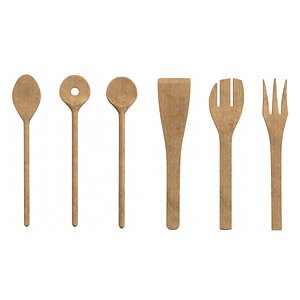 Kitchen Utensil Collection -Set of 6 3D model
