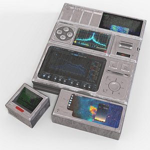 SciFi Multimedia Devices - Modular Components