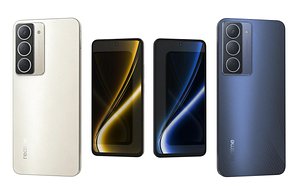 3D Realme NARZO 80x 5G Deep Ocean And Sunlit Gold Low Poly model