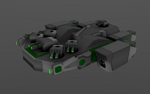3d model green