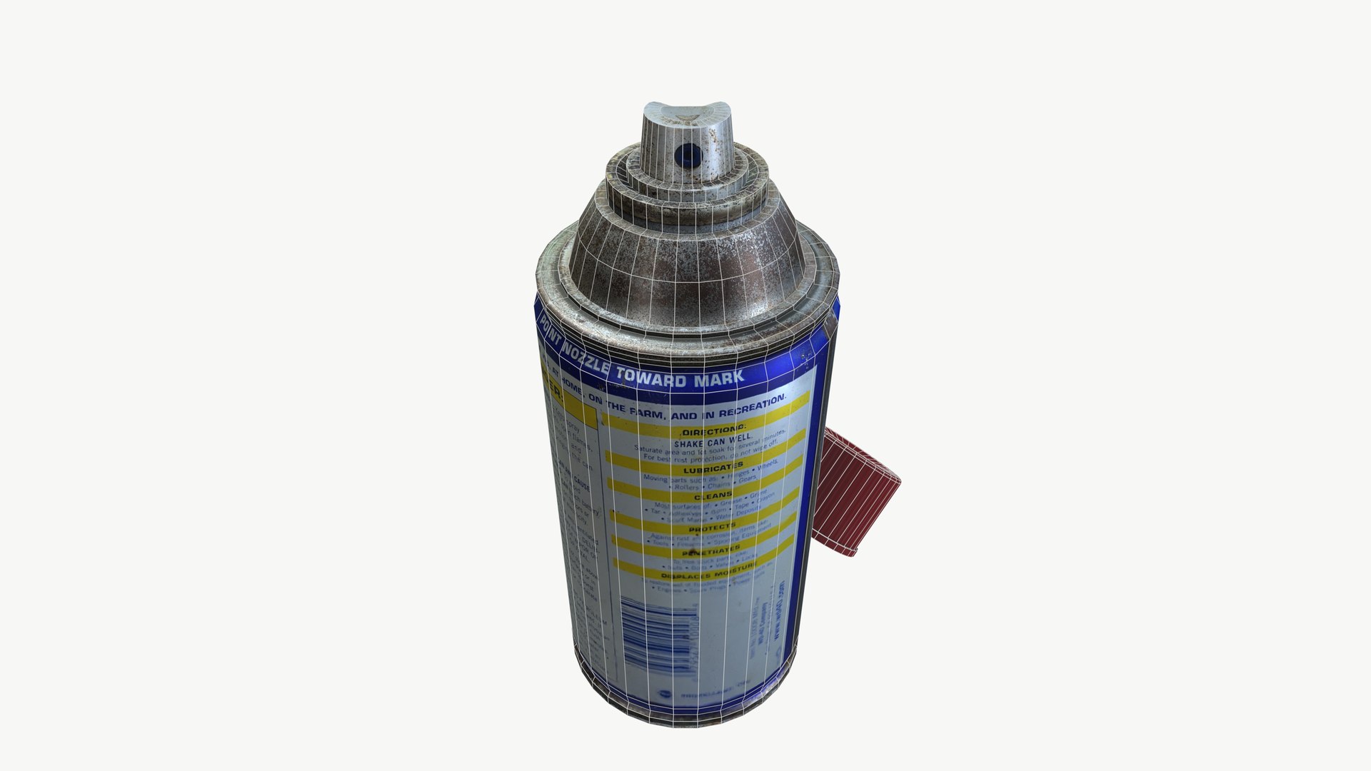 3D WD40 Spray https://p.turbosquid.com/ts-thumb/oB/Ldv3yG/TP/wireframe_003/png/1738240035/1920x1080/fit_q87/ae71b3717c40be01c5f10ea41c2705c1c0733437/wireframe_003.jpg