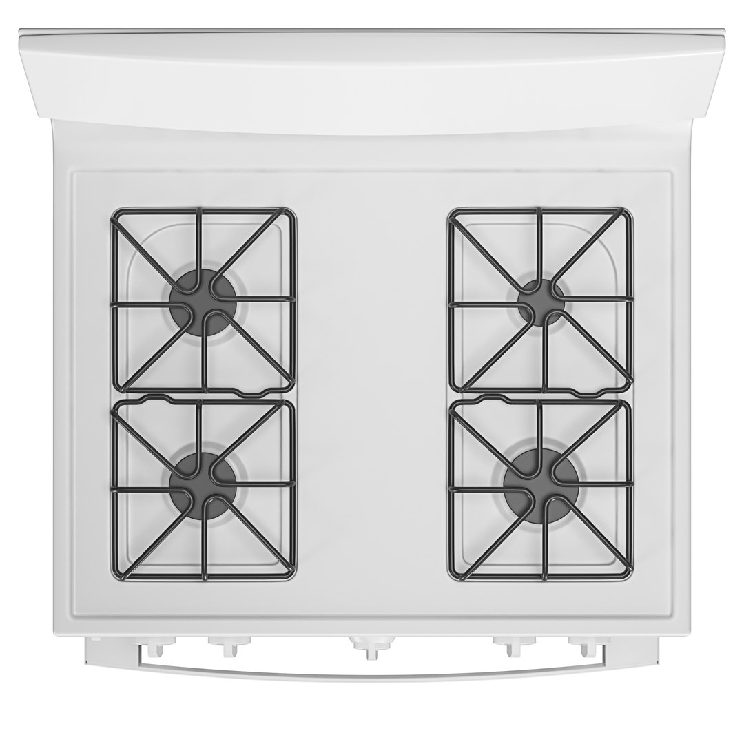 Gas Range Model - TurboSquid 1818520