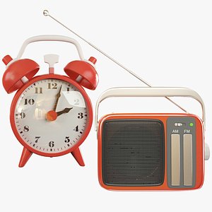Transistor Radio and Alarm Clock