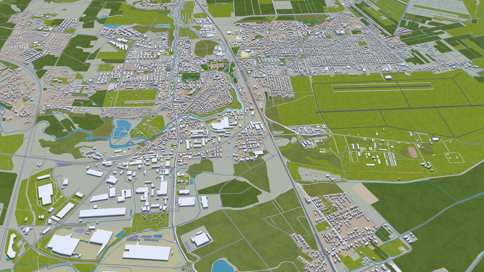 3D city area building - TurboSquid 1617804