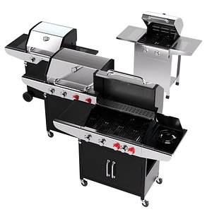 3D Gasgrill