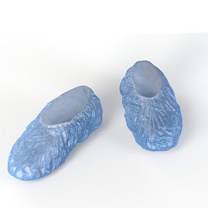 shoe covers 3D model