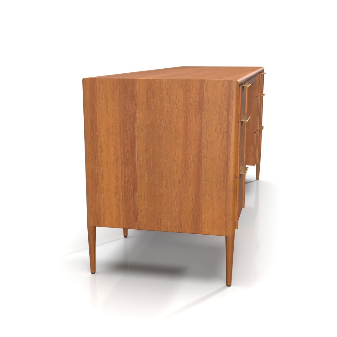 3D Quincy Executive Desk PBR TurboSquid 2213666