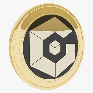 3D Globatalent Cryptocurrency Gold Coin