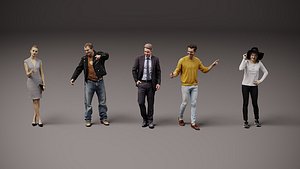 New collection of people x 5 09 3D