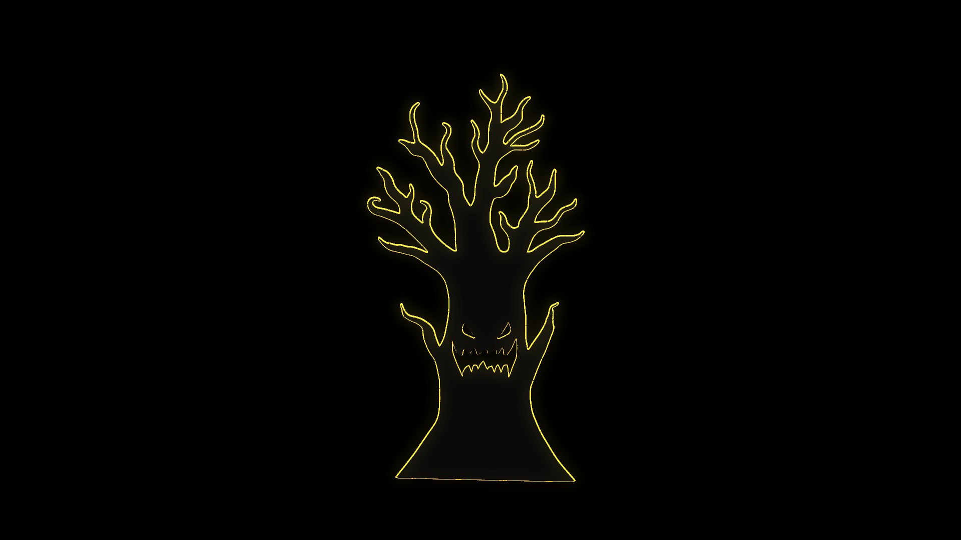 3D Silhouette Scare 3 Model - TurboSquid 2131903