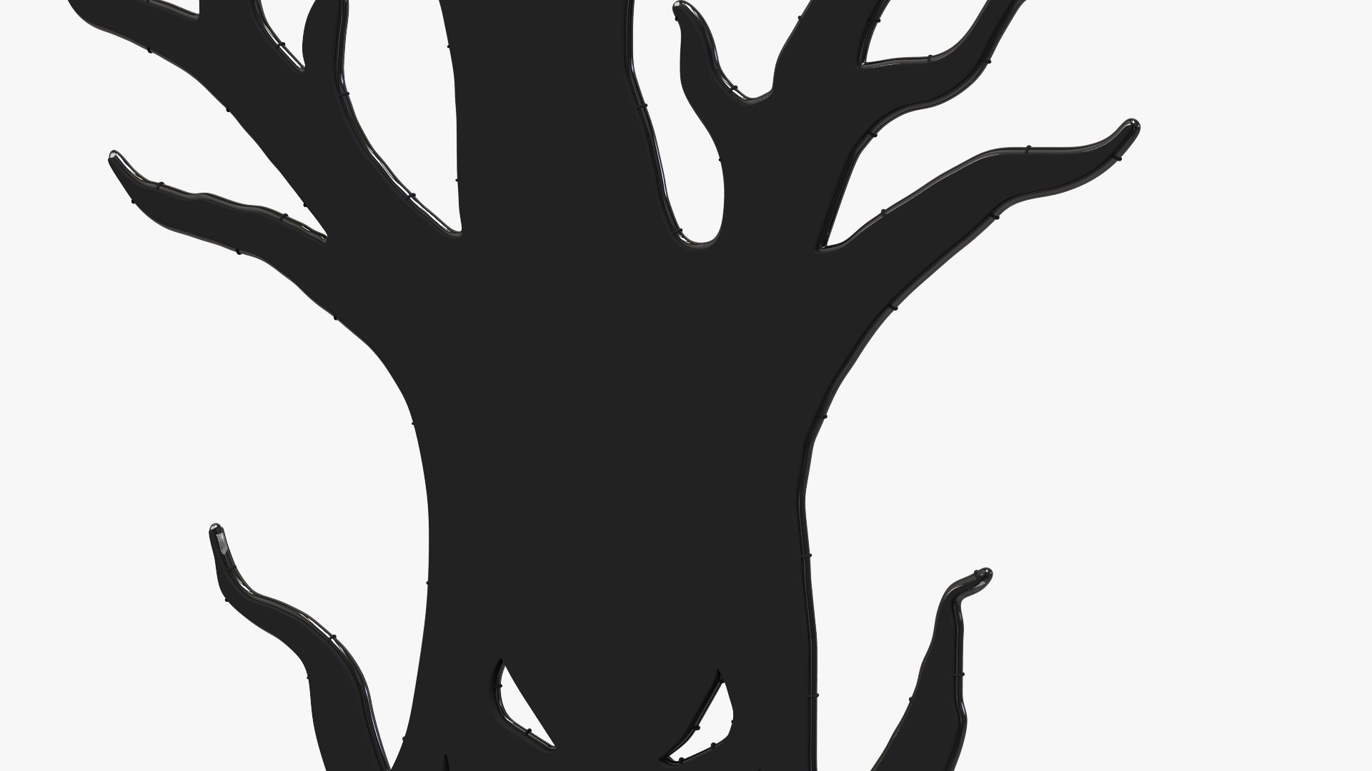 3D Silhouette Scare 3 Model - TurboSquid 2131903