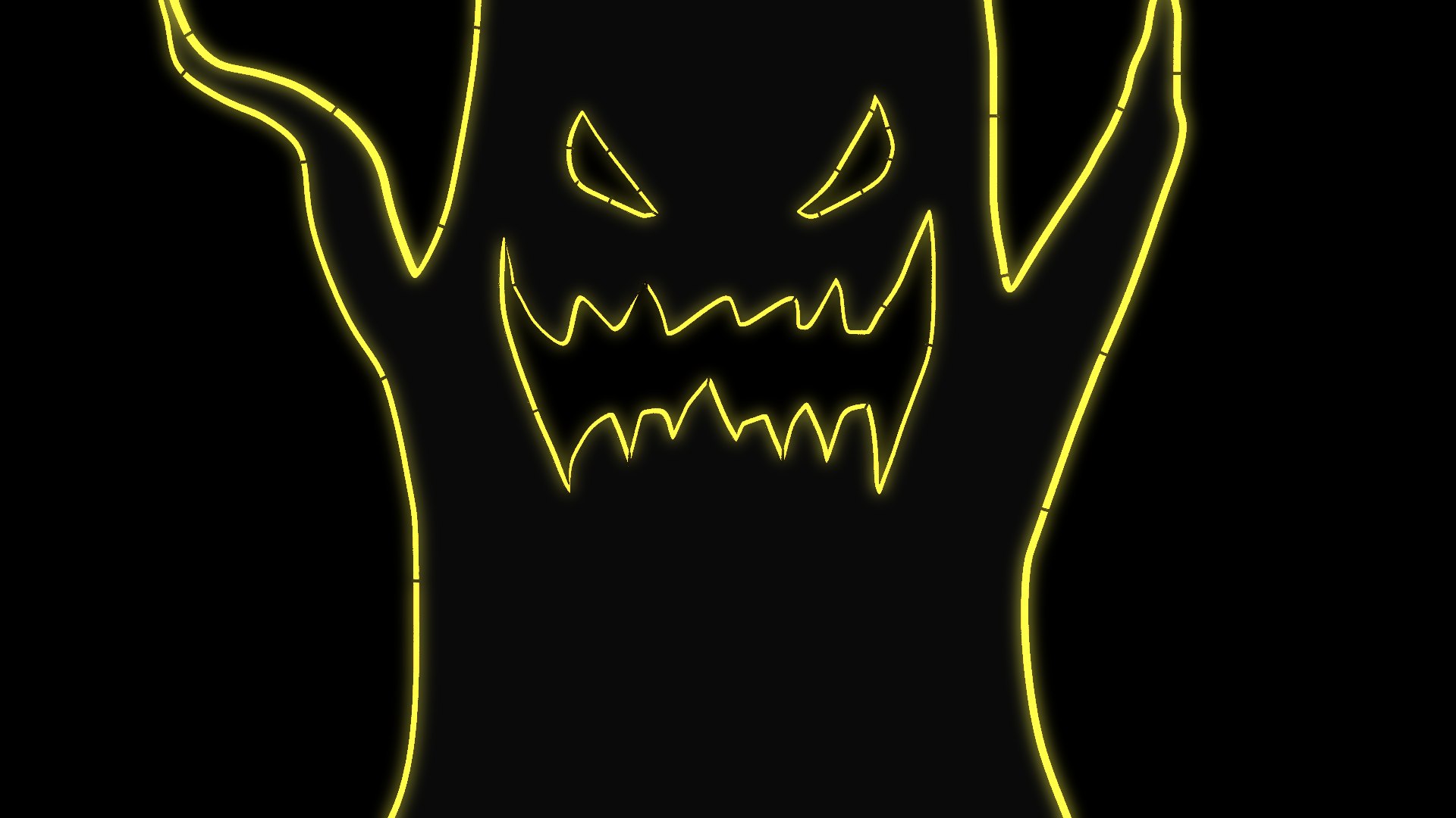3D Silhouette Scare 3 Model - TurboSquid 2131903