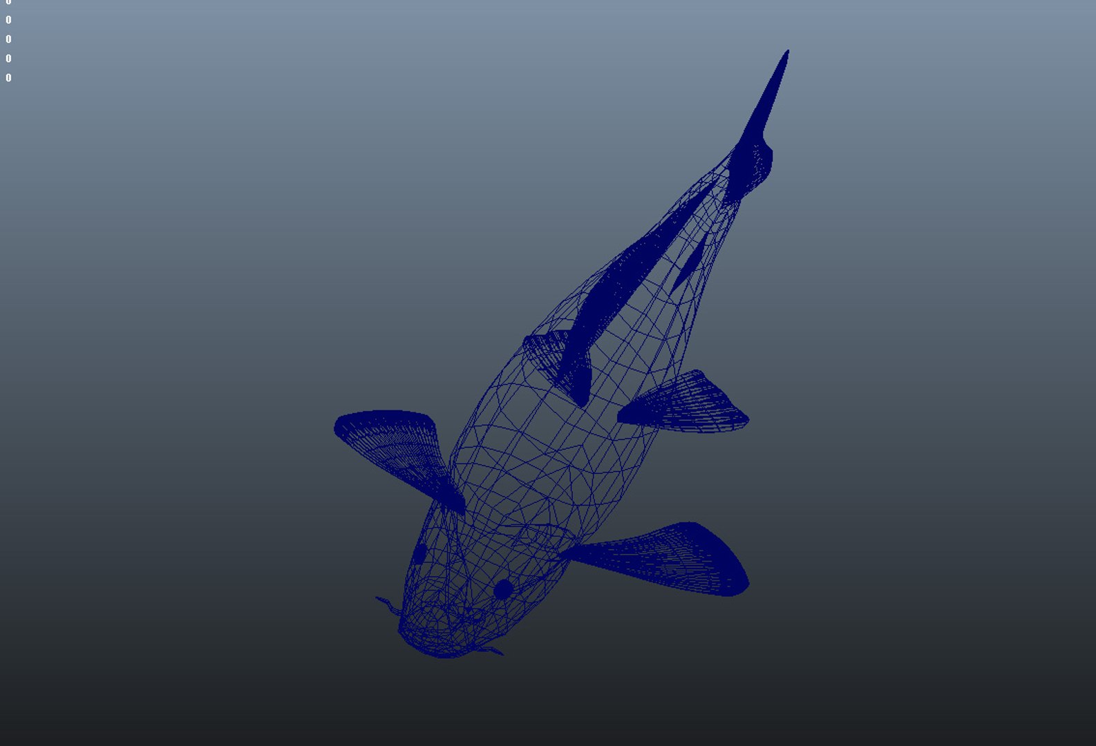 3d Koi Fish