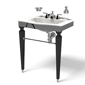 Devon & devon berkley bathroom furniture sink lavatory kohler faulet dispencer soap kit