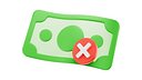 Banknote Basic Cancel Icon