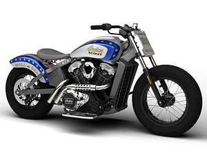 indian scout wall death 3d max