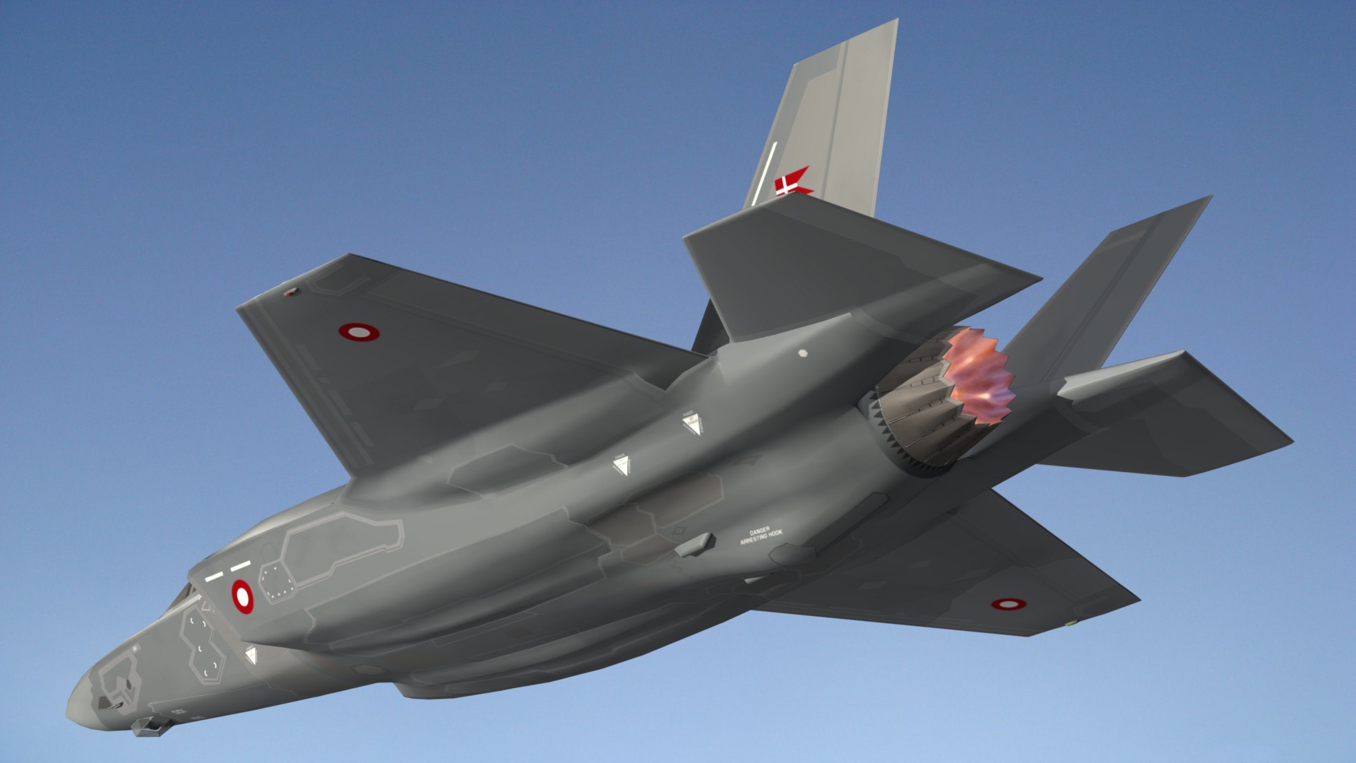 3D F35A Danish Air Force https://p.turbosquid.com/ts-thumb/oB/jM7pHa/CU/f35denpr3/jpg/1634244203/1920x1080/fit_q87/bbdd6950303f4fa177e76fdeb4397d0e45481ac8/f35denpr3.jpg