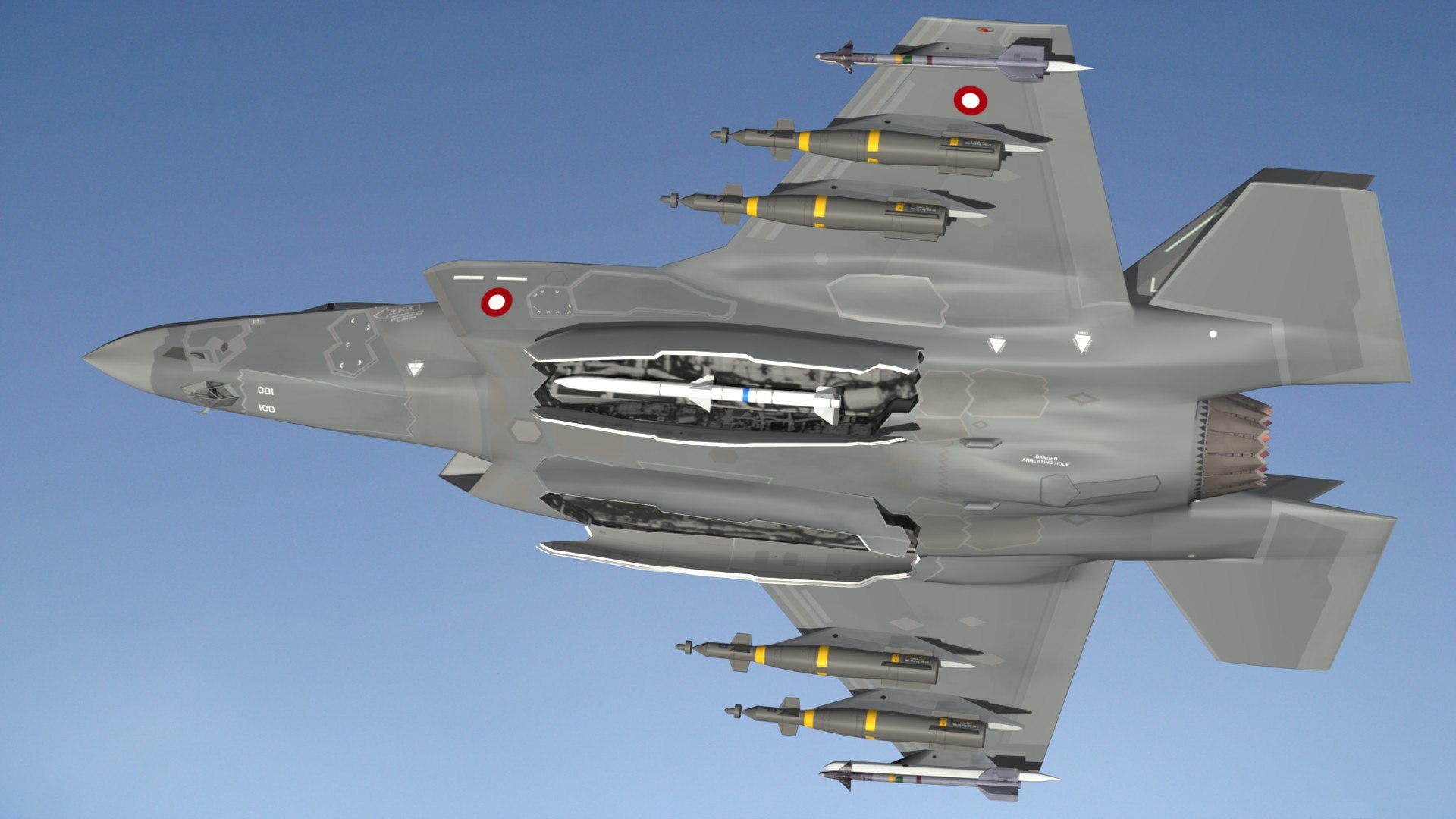 3D F35A Danish Air Force https://p.turbosquid.com/ts-thumb/oB/jM7pHa/Vz/f35denpr6/jpg/1634244190/1920x1080/fit_q87/45799099fb70a173542fb4c79ef1f4583afd0547/f35denpr6.jpg
