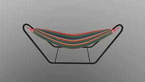 3D model Hammock with Stand