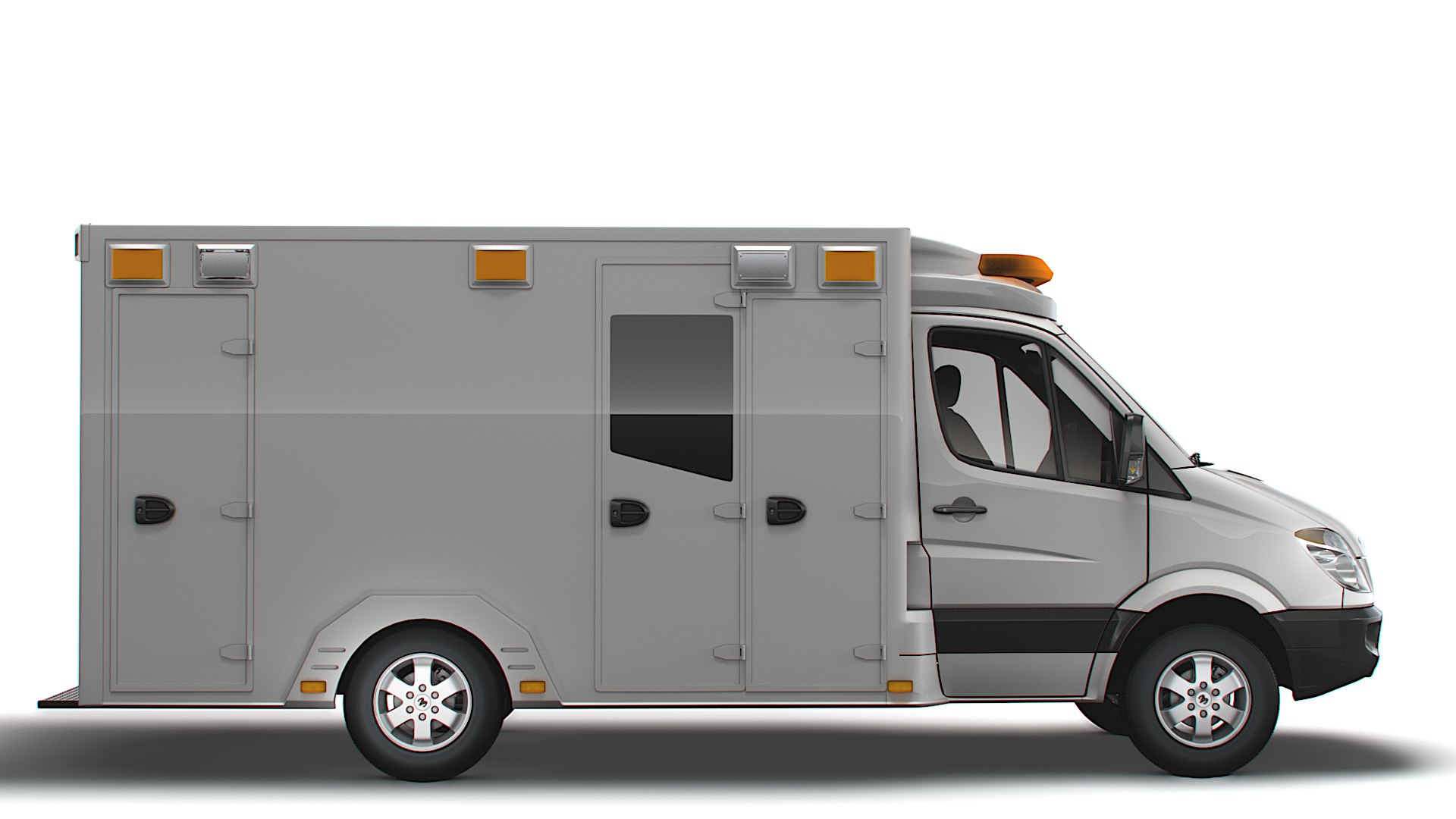 3D Dodge Sprinter Ambulance 2009 Model - TurboSquid 2010467