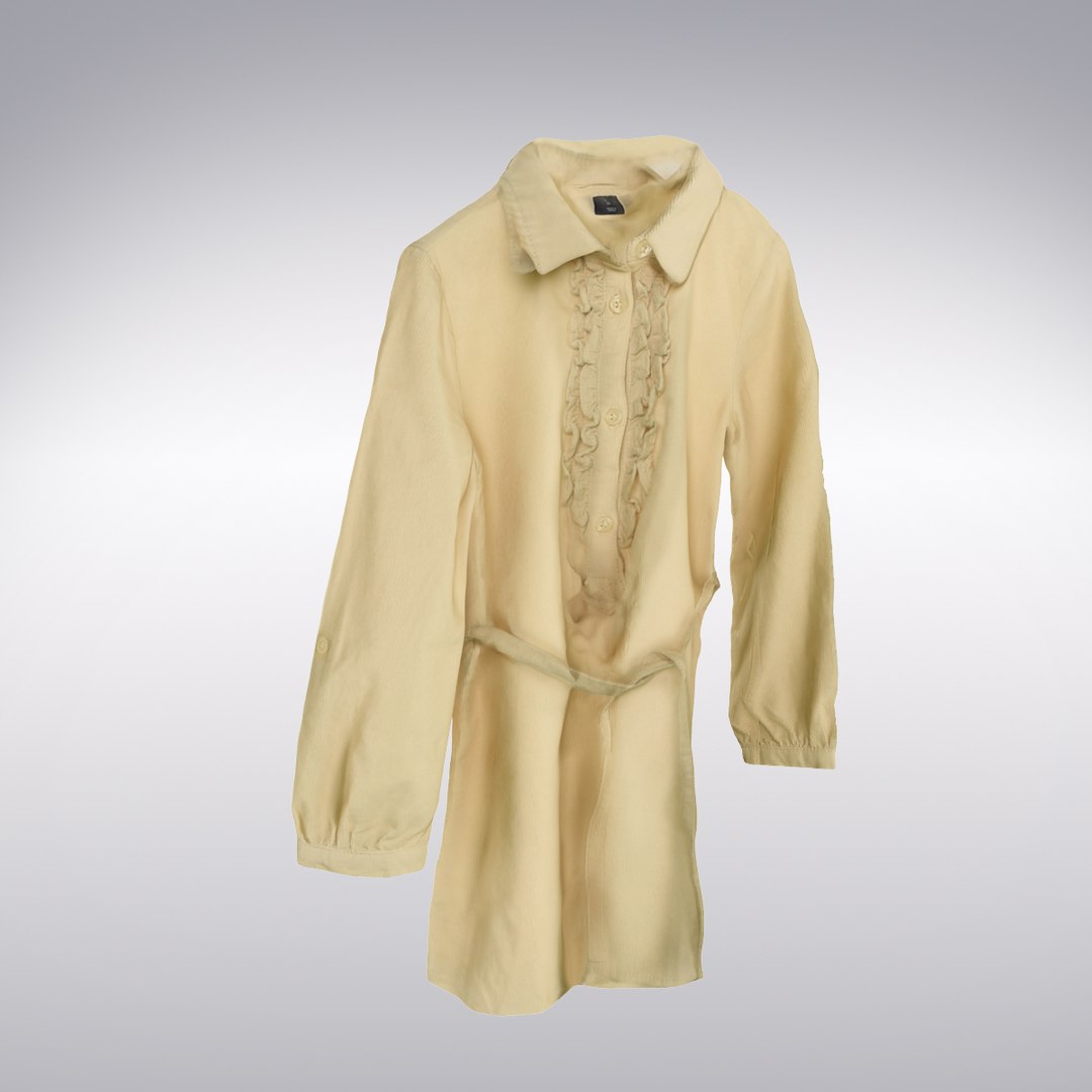 Dress Scanning 3d Obj
