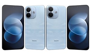 Xiaomi Redmi Note 17 Pro Blue 3D