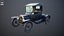 3D Ford T Roadster 1915 Aged