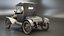 3D Ford T Roadster 1915 Aged