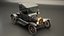 3D Ford T Roadster 1915 Aged