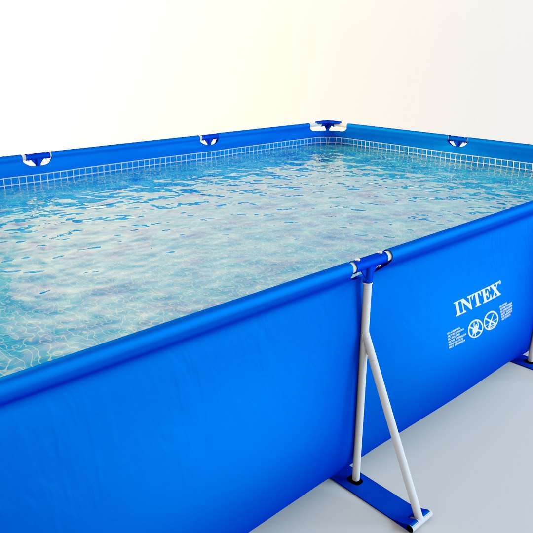 frame pool intex 28273 3d model