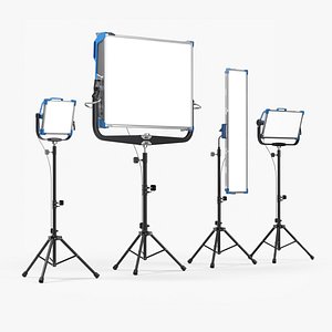 Arri SkyPanel LED Light Studio Set 3D model