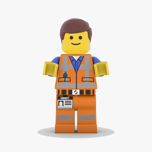 modelo 3d Aparejado Emmet Lego Man TurboSquid 1729221