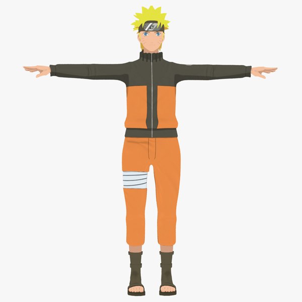 Naruto Shippuden 3D model