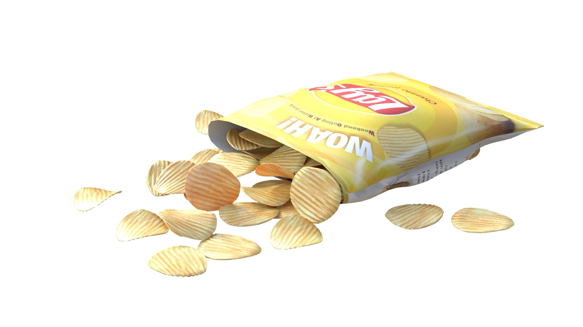Lays classic salted 3D model https://p.turbosquid.com/ts-thumb/oB/zRvKVy/OU/4/jpg/1741430228/1920x1080/fit_q87/4875981bef8a74efb78bb41a4f9cc2d0fa135e3b/4.jpg