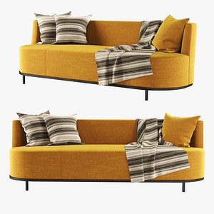 hbf encircle sofa 3D model