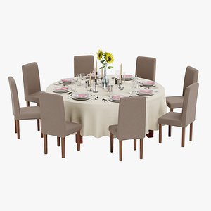 Restaurant Table Full 4