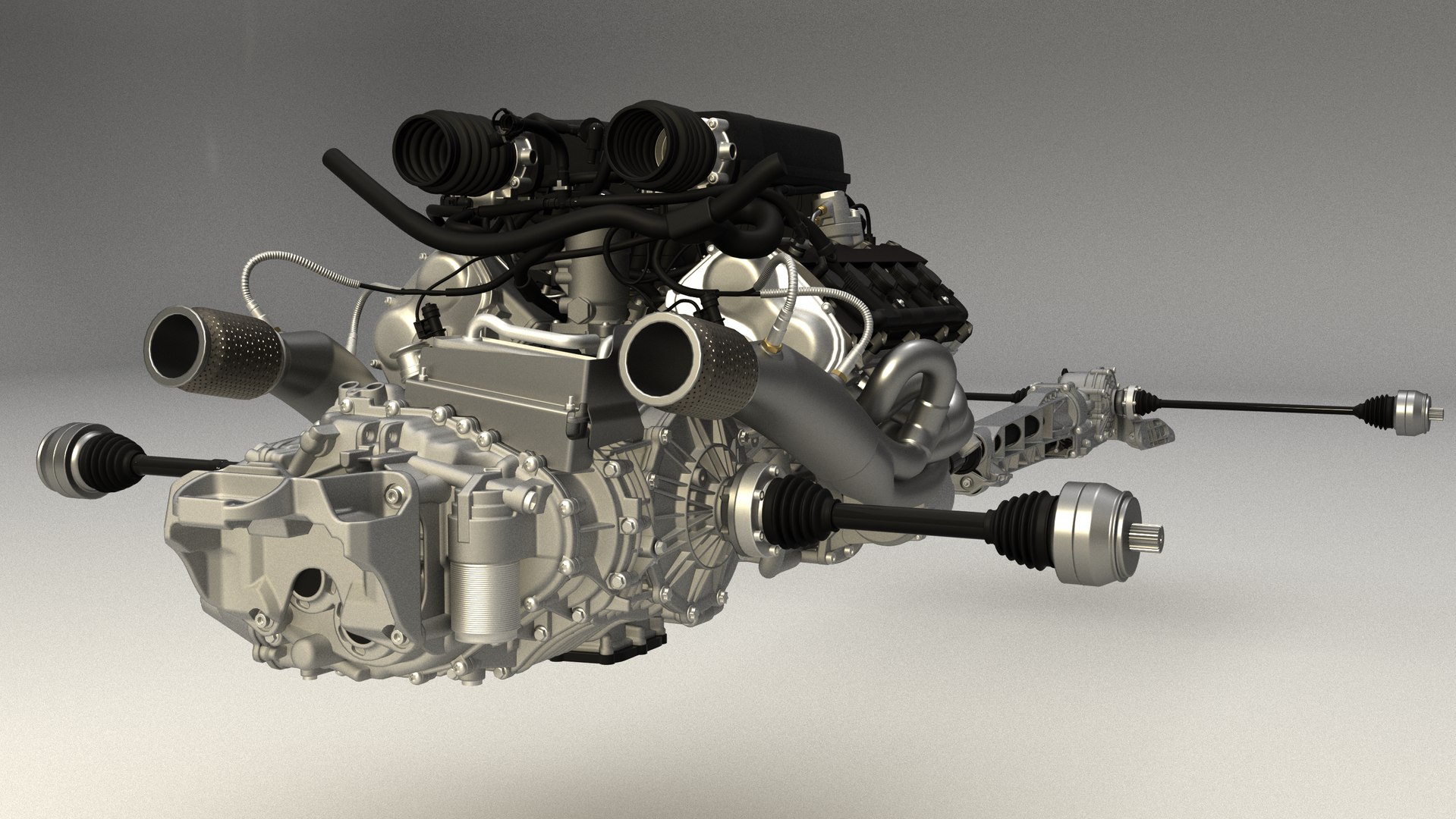 3D Huracan Powertrain TurboSquid 2087097
