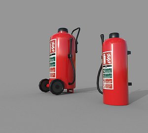 2 Fire Extinguishers model
