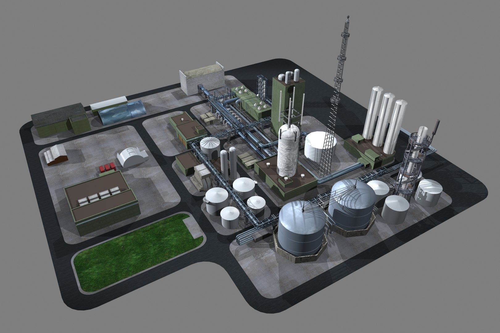 Industry Example 3d Max