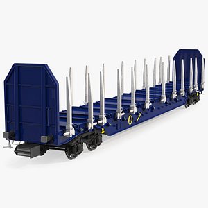 3D axled stake wagon new