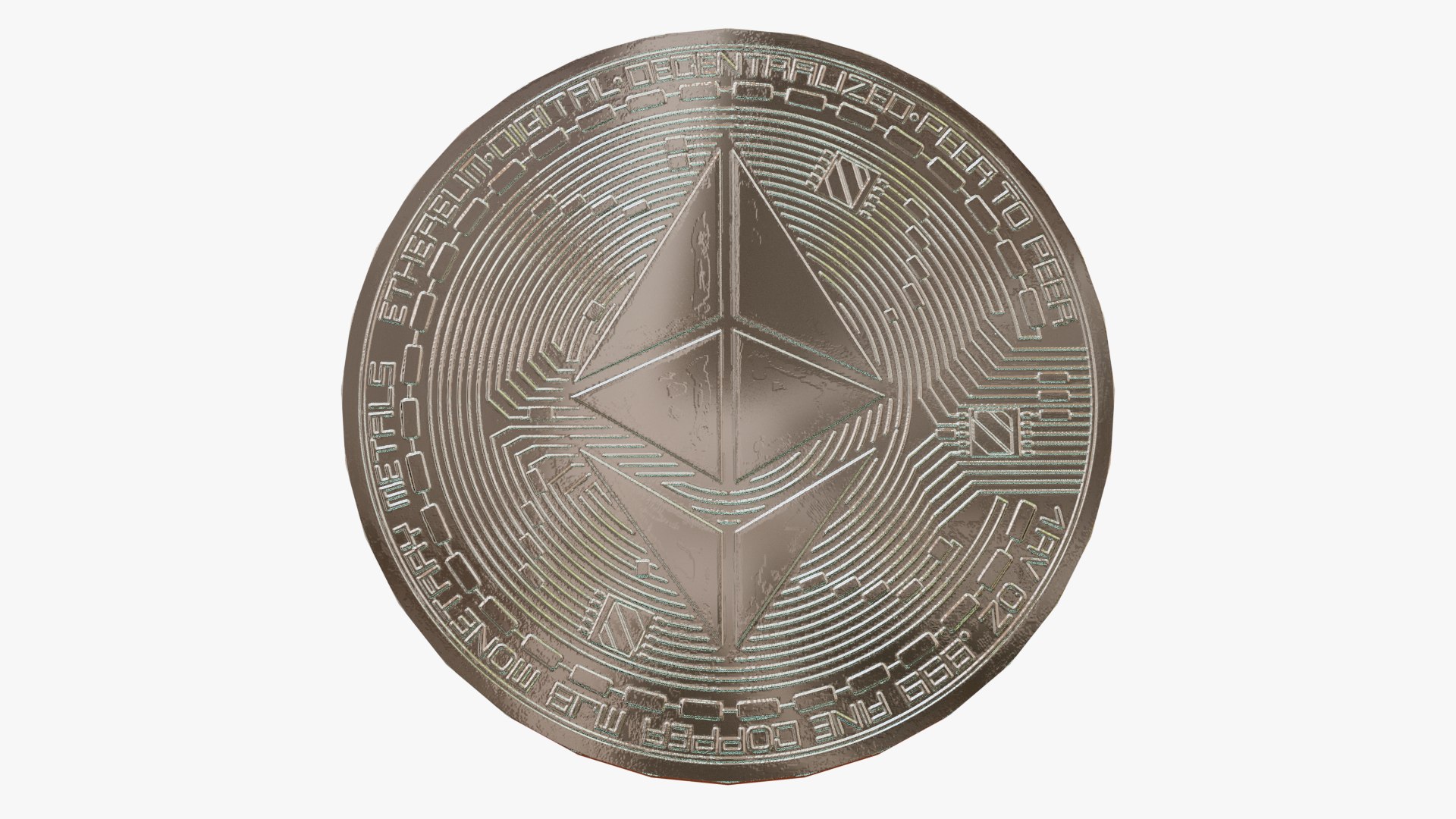 이더 리움 은화 3D 모델 - TurboSquid 1691919